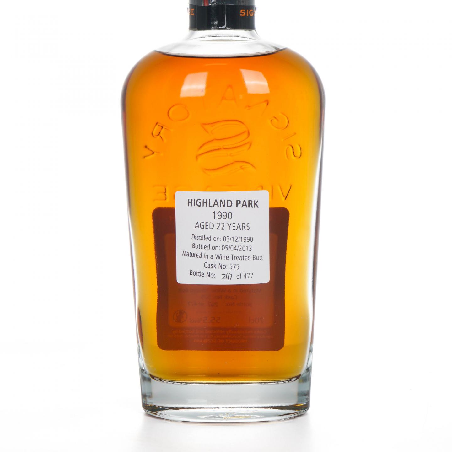 Highland Park 高原骑士 22年 1990-2013 SV 桶强