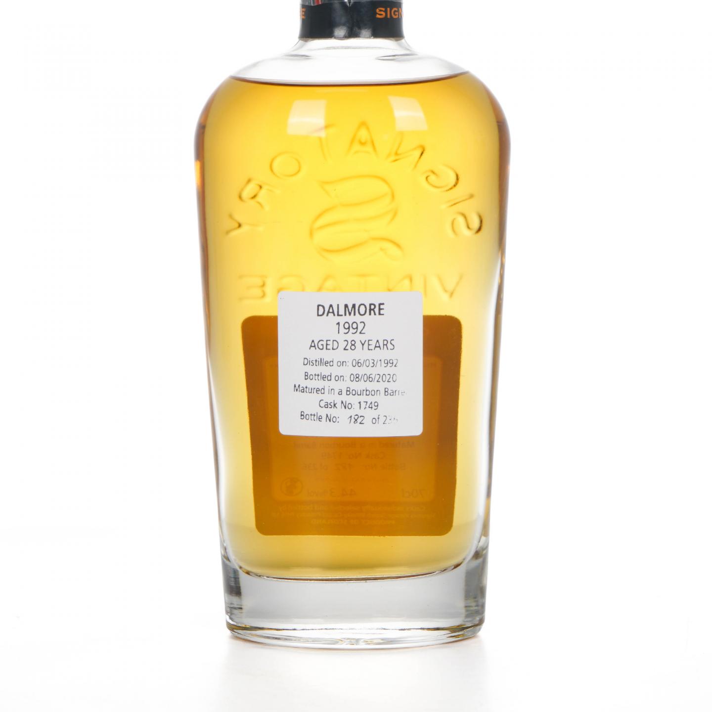 Dalmore 达尔摩 28年 1992-2020 SV 单桶#1749 桶强