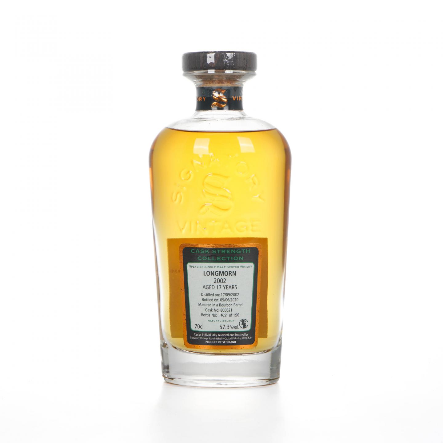 Longmorn 朗摩 17年 2002-2020 SV 单桶#800621 桶强