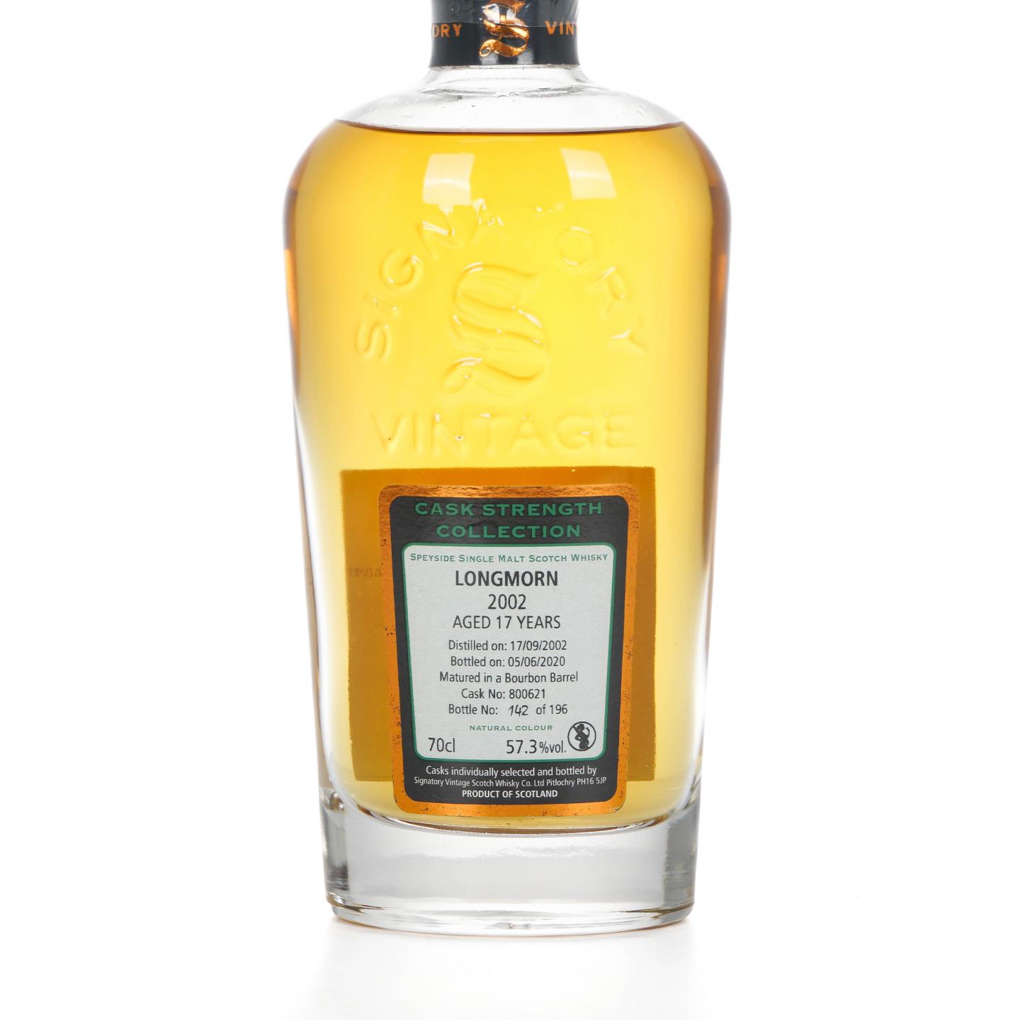 Longmorn 朗摩 17年 2002-2020 SV 单桶#800621 桶强