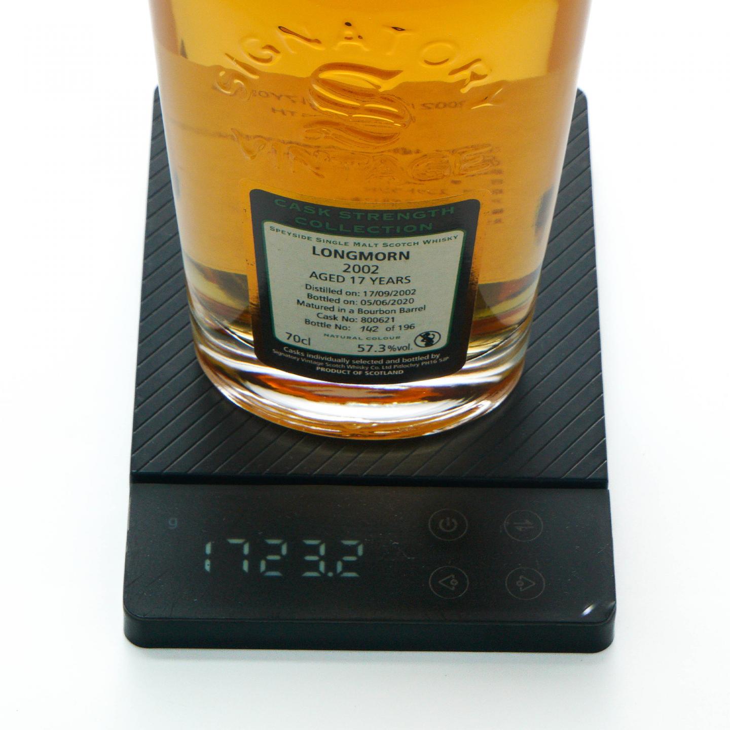Longmorn 朗摩 17年 2002-2020 SV 单桶#800621 桶强