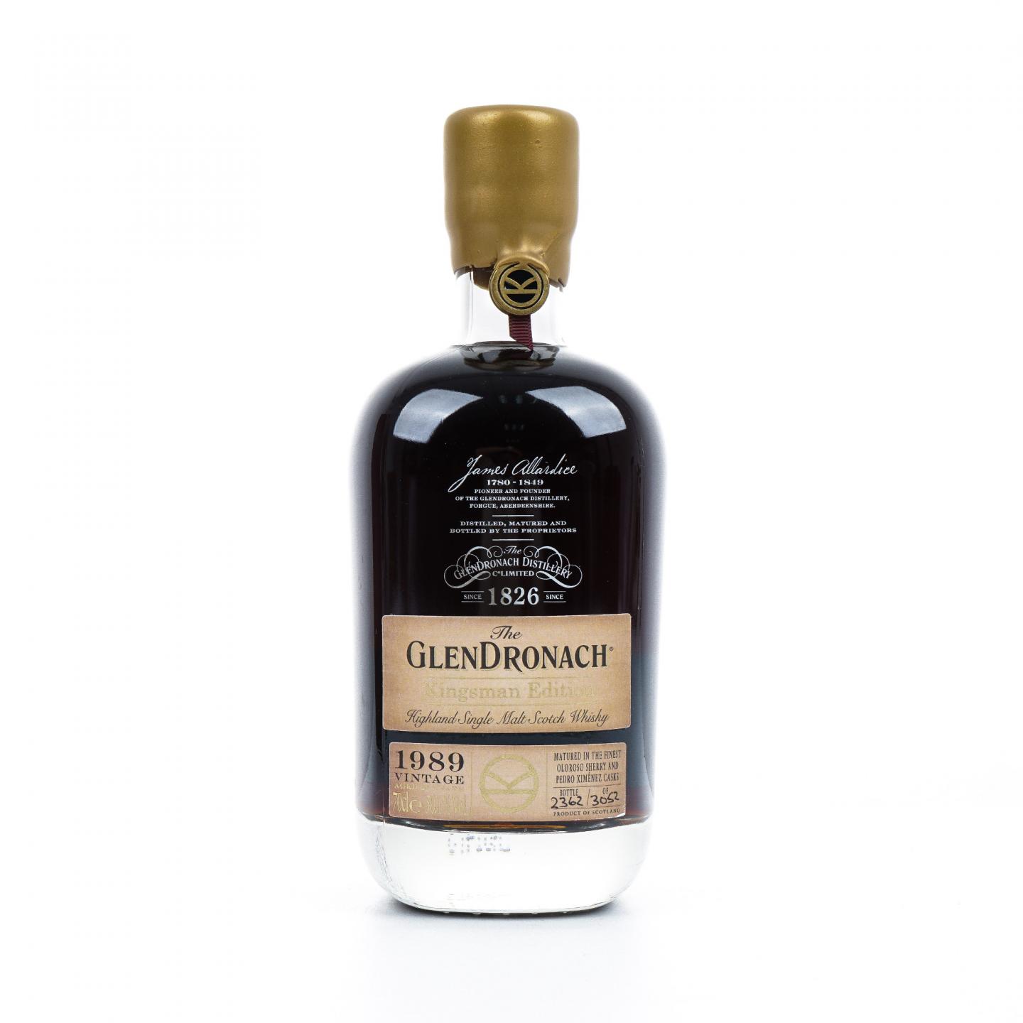 Glendronach 格兰多纳 29年 1989-2019 王牌特工限量版 行货 700ml