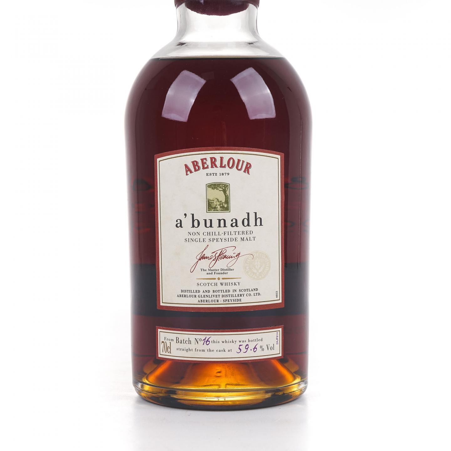 Aberlour 雅伯莱 A'bunadh Batch #16 雪莉桶