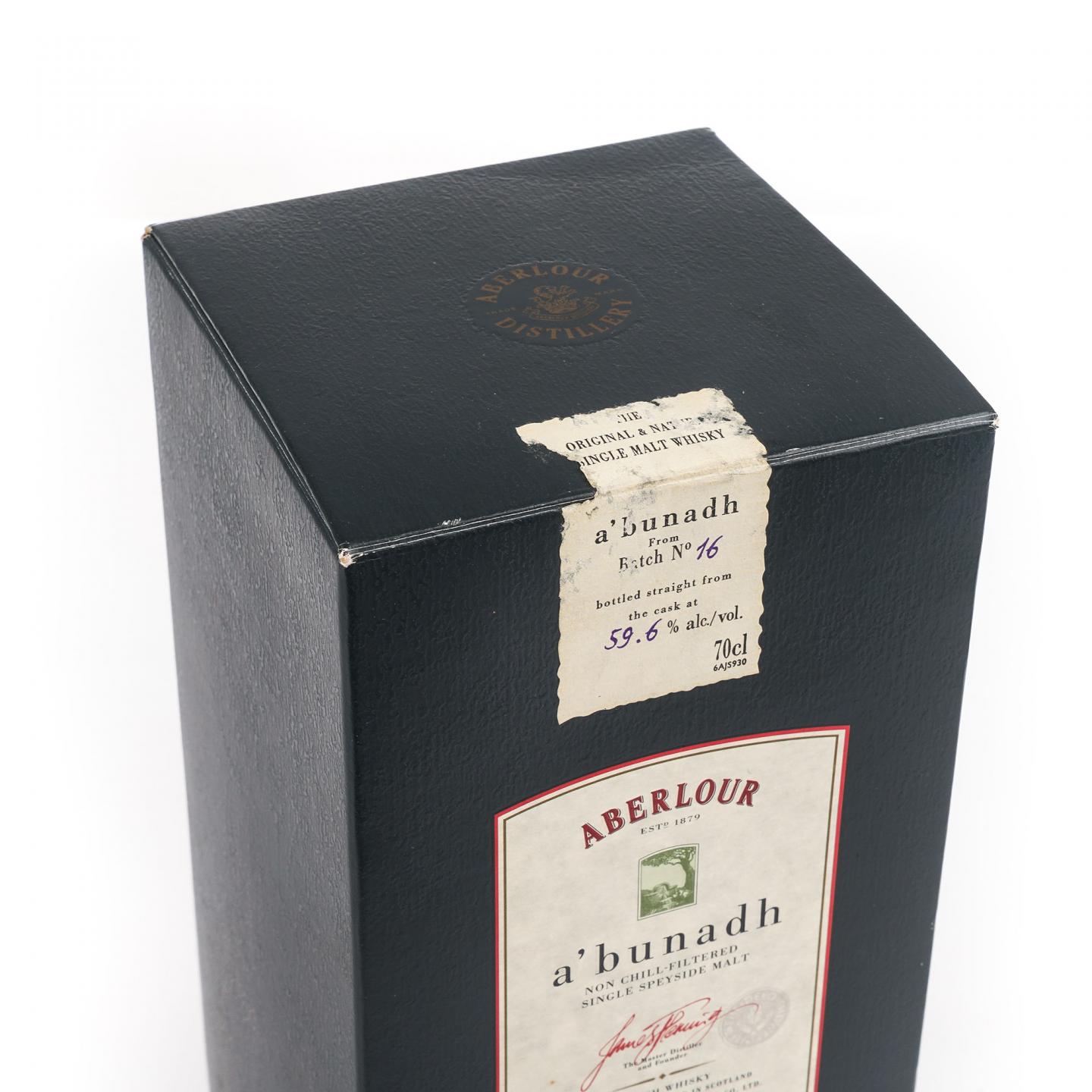 Aberlour 雅伯莱 A'bunadh Batch #16 雪莉桶