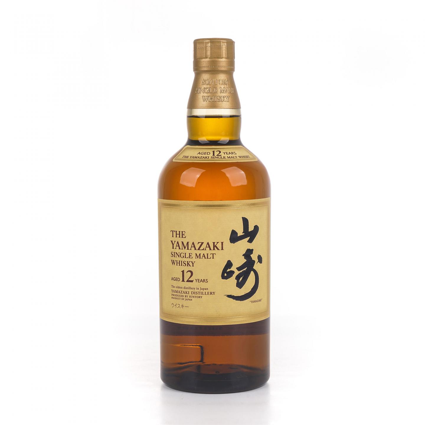 山崎 12年 金花盖 Single Malt