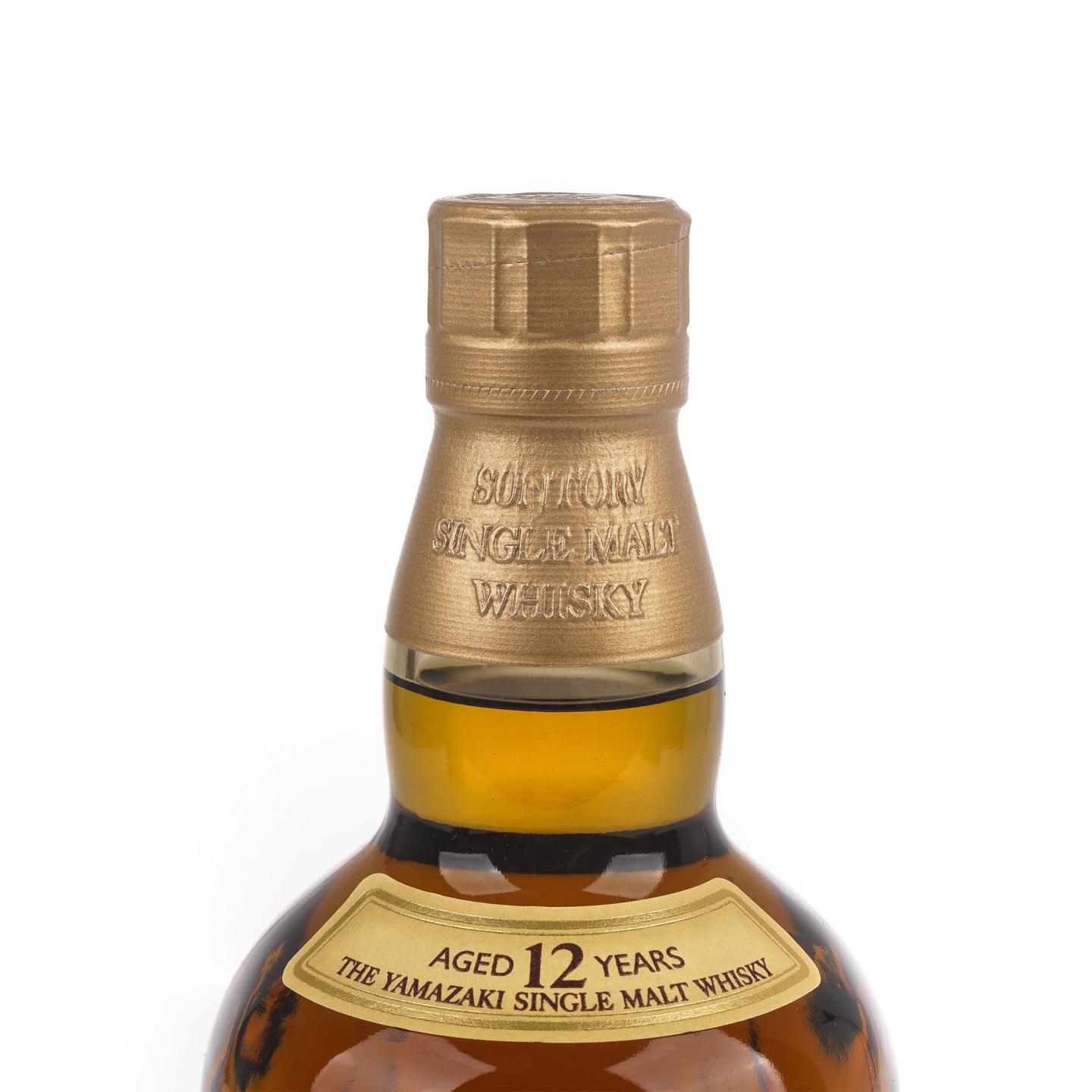 山崎 12年 金花盖 Single Malt