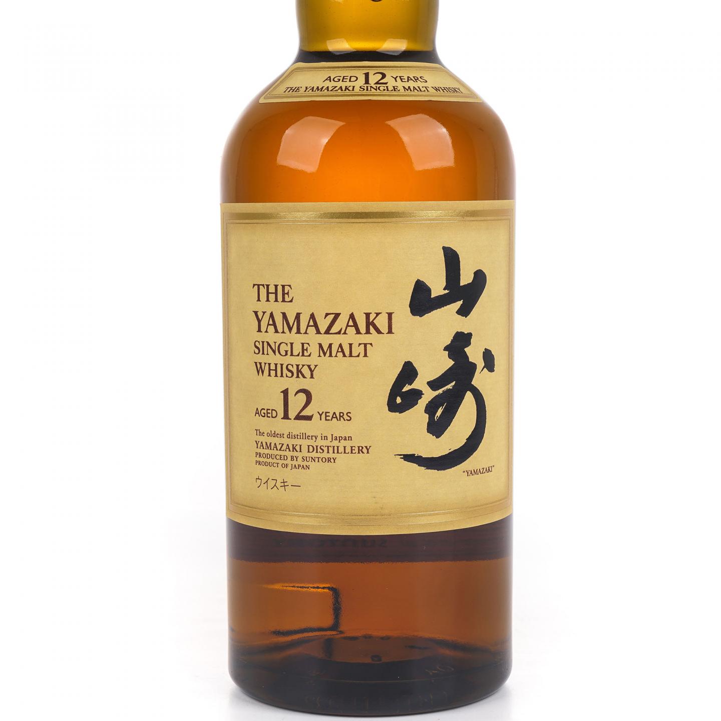 山崎 12年 金花盖 Single Malt