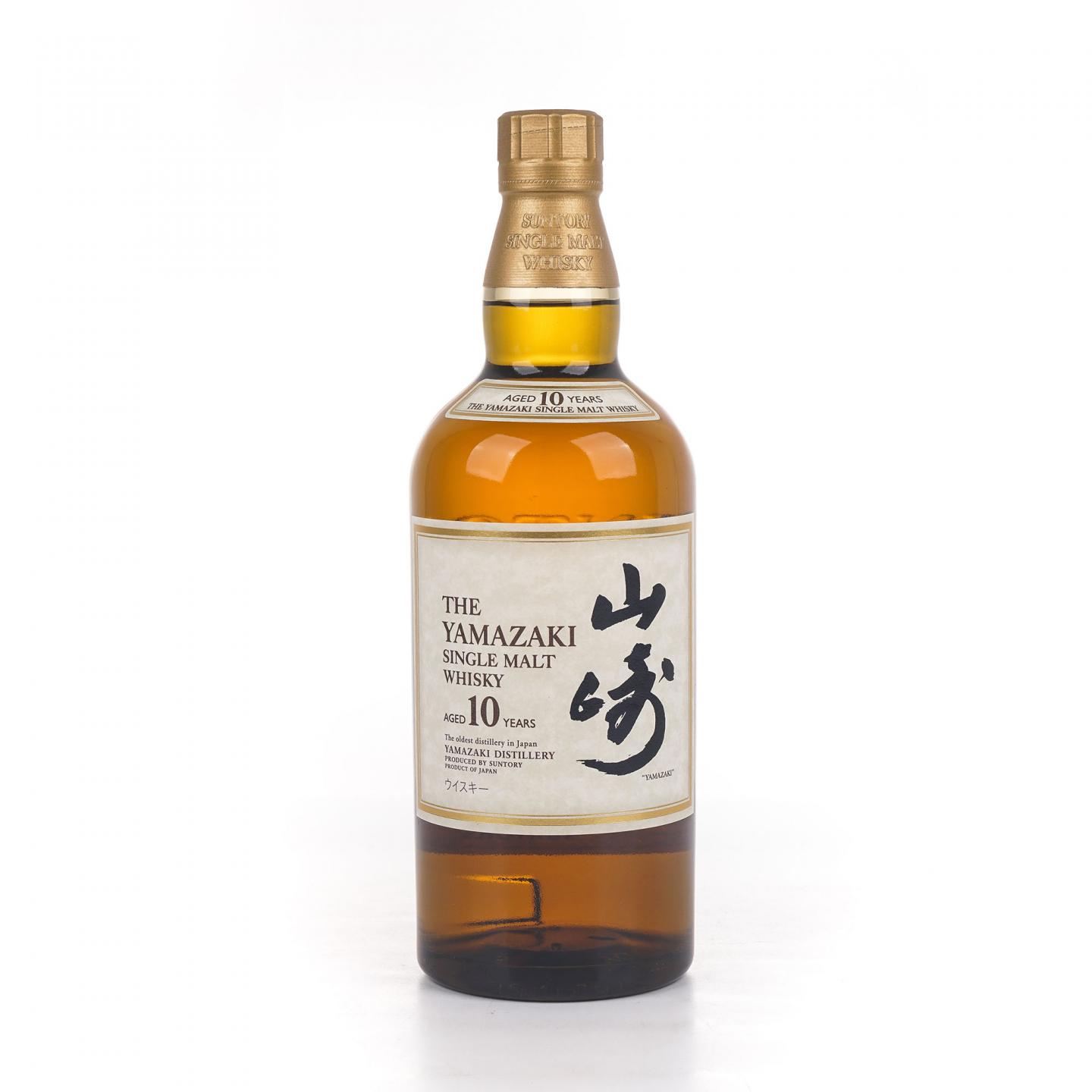 山崎 10年 金花盖 Single Malt 2010受赏版