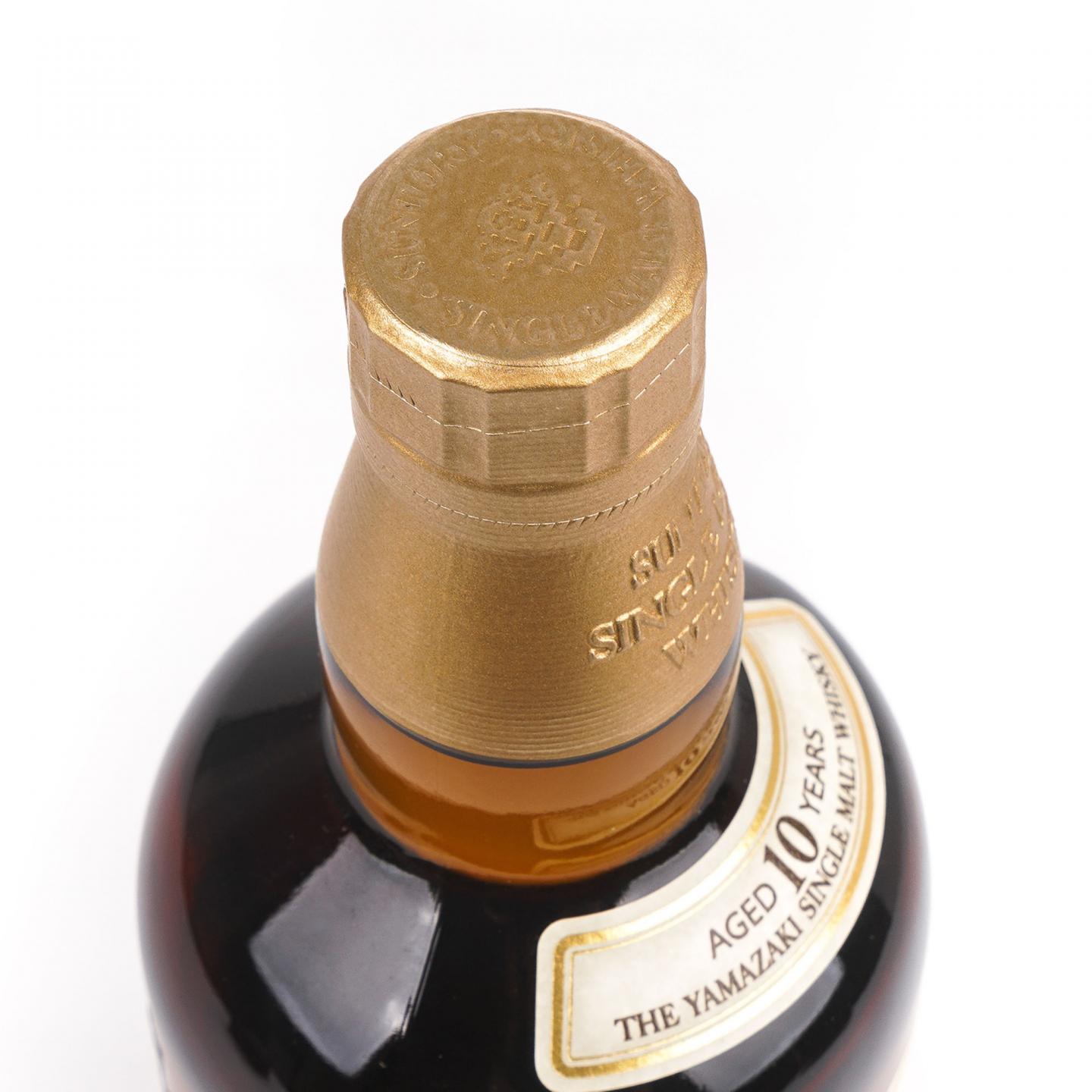 山崎 10年 金花盖 Single Malt 2010受赏版