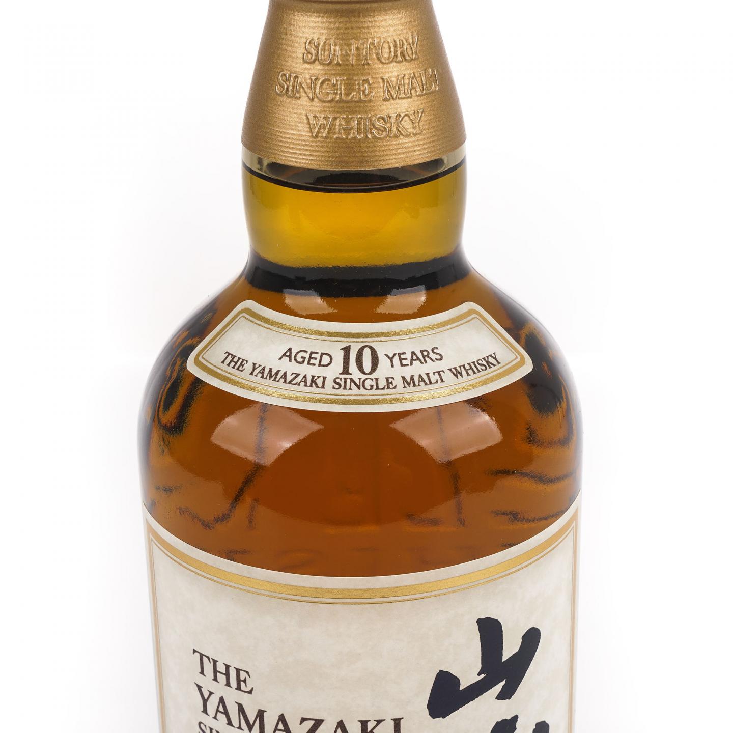 山崎 10年 金花盖 Single Malt 2010受赏版