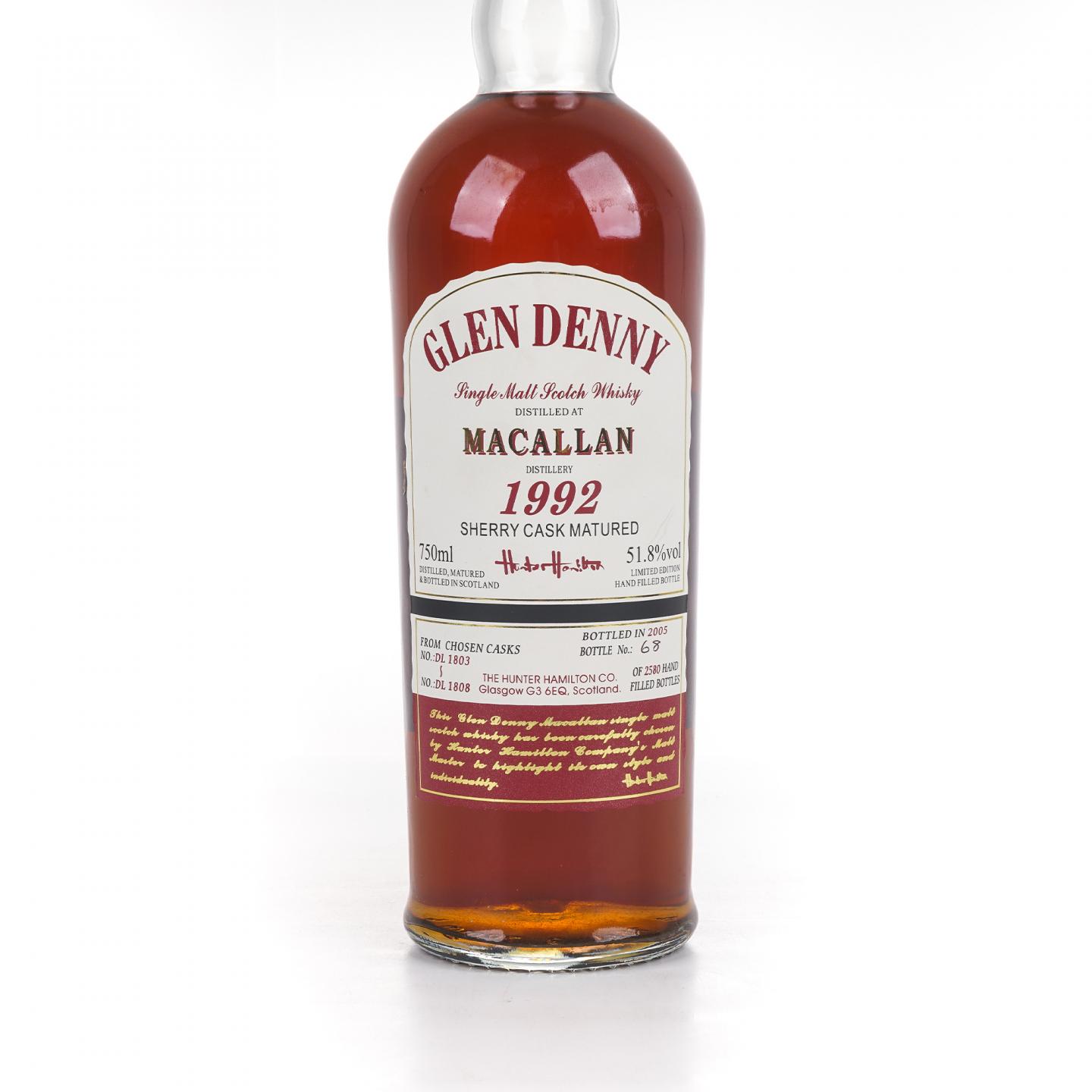 Macallan 麦卡伦 1992-2005 Glen Denny 750ml