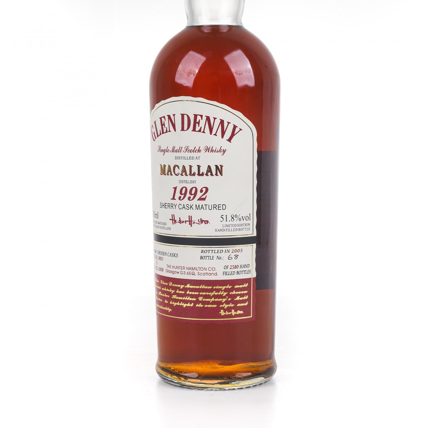 Macallan 麦卡伦 1992-2005 Glen Denny 750ml