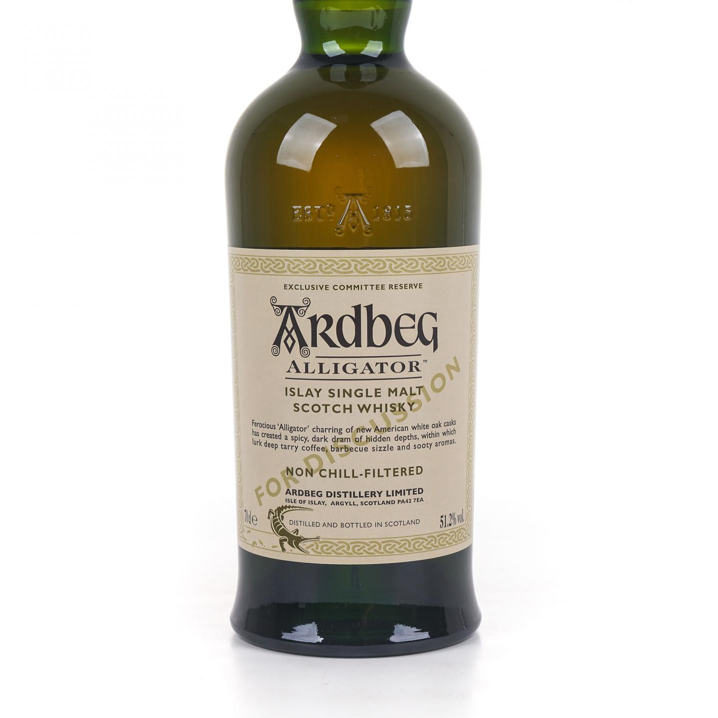 Ardbeg 阿贝 2011 Alligator 白标 Committee Reserve for Discussion