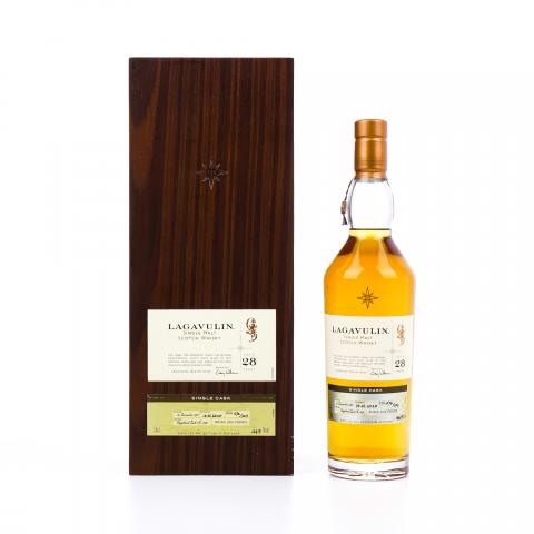 Lagavulin 乐加维林 28年 1991-2020 星星标 单桶#6536