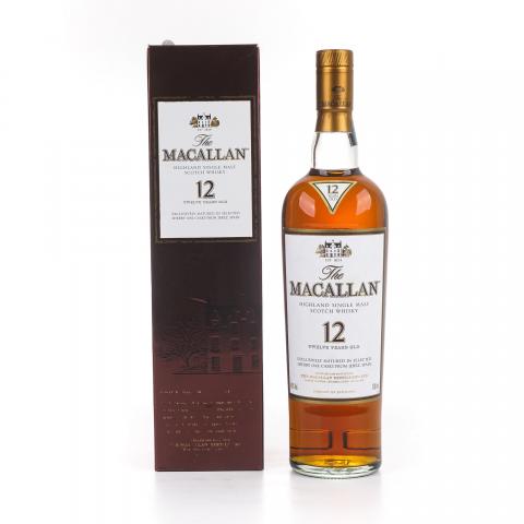 Macallan 麦卡伦 12年 雪莉桶 700ML