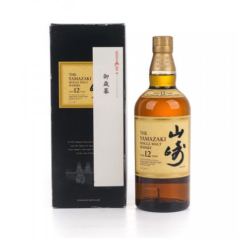 山崎 12年 金花盖 Single Malt