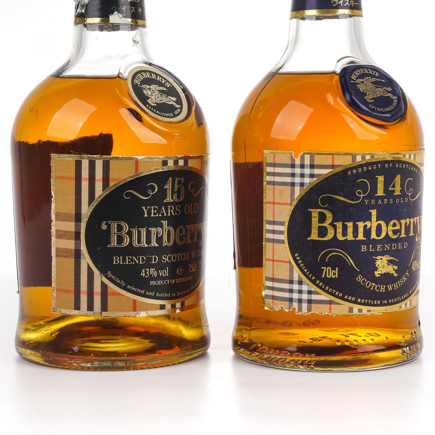 Burberrys 14/15年 调和威士忌 2瓶组 700ml+750ml