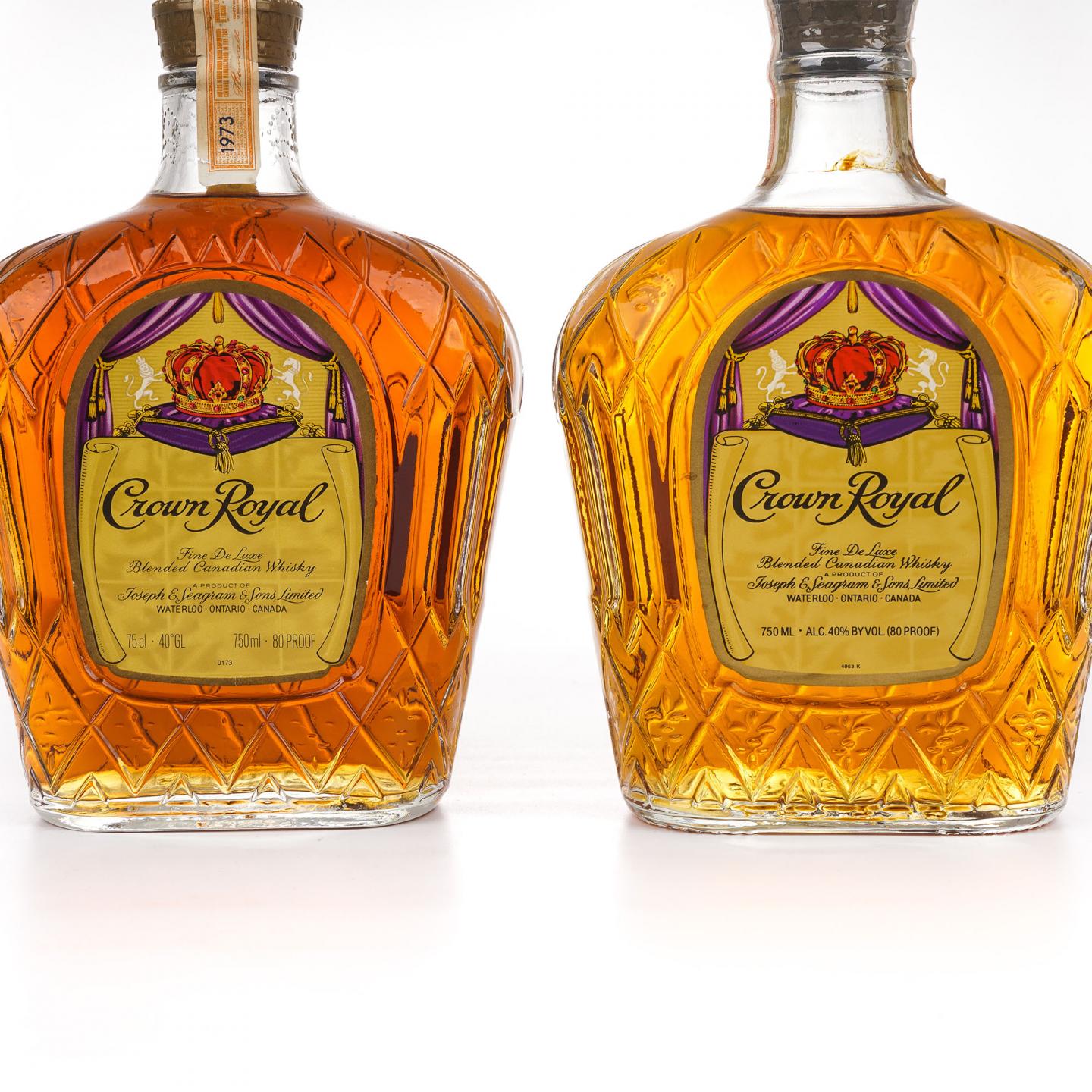 Crown Royal 加拿大皇冠 1973/ 1982 2瓶组*750ml