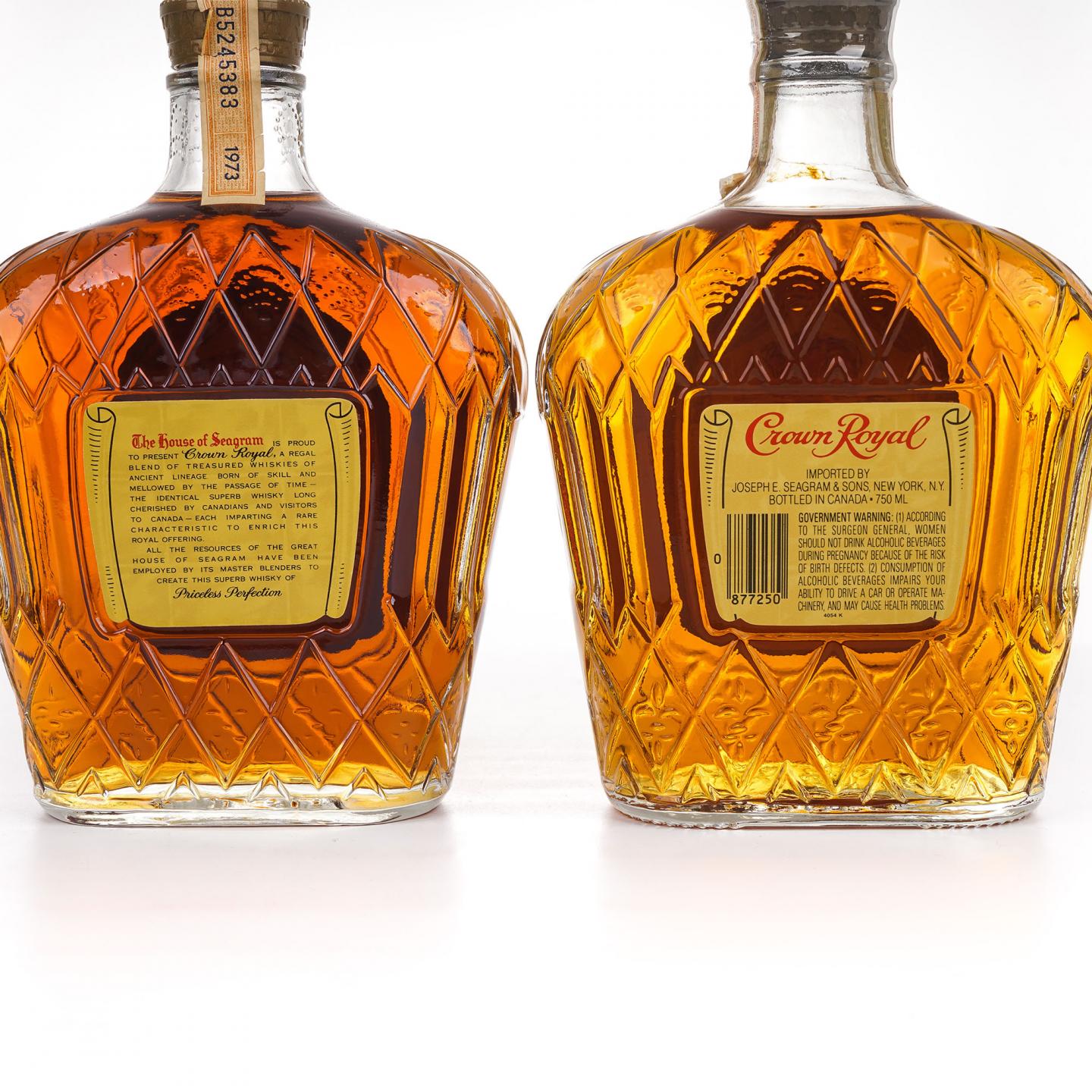 Crown Royal 加拿大皇冠 1973/ 1982 2瓶组*750ml