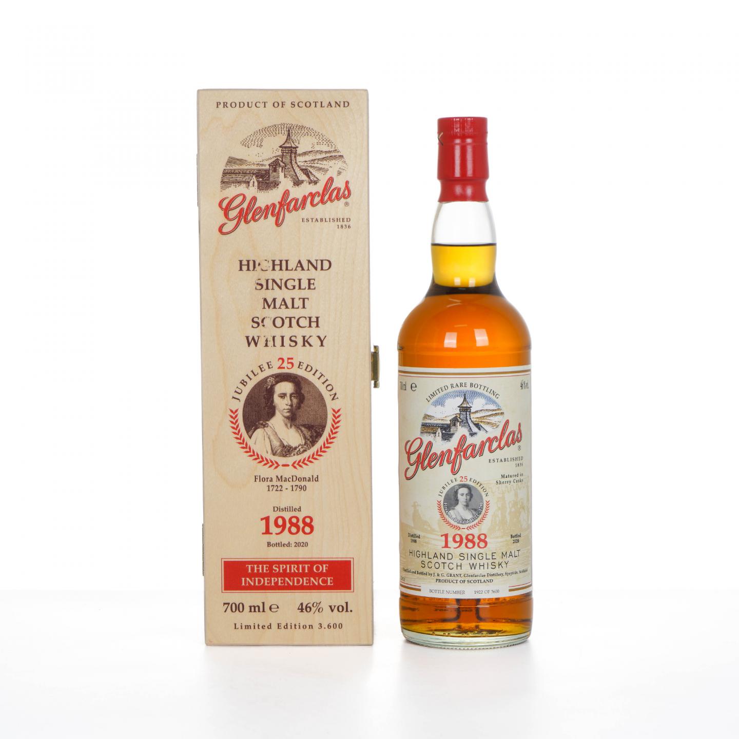 Glenfarclas 格兰花格 1988-2020 雪莉桶 Edition No.25