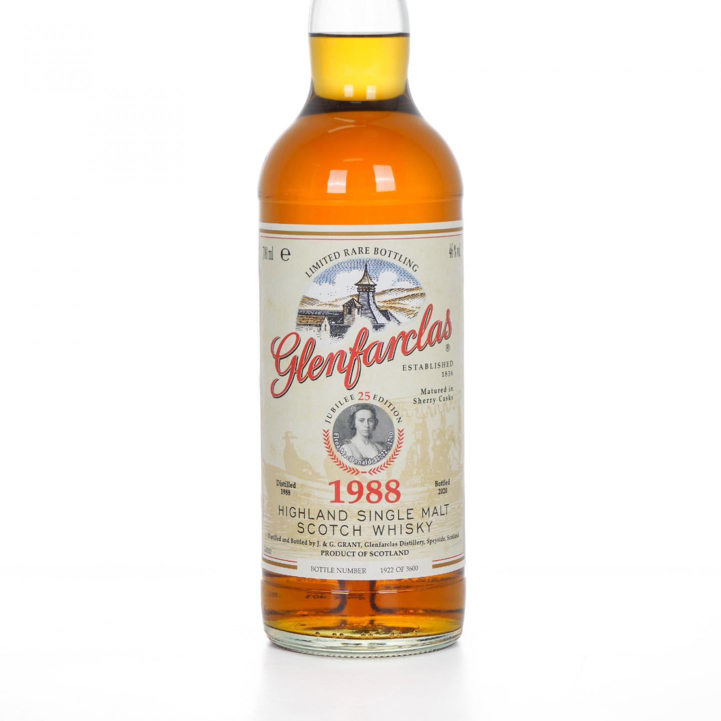Glenfarclas 格兰花格 1988-2020 雪莉桶 Edition No.25