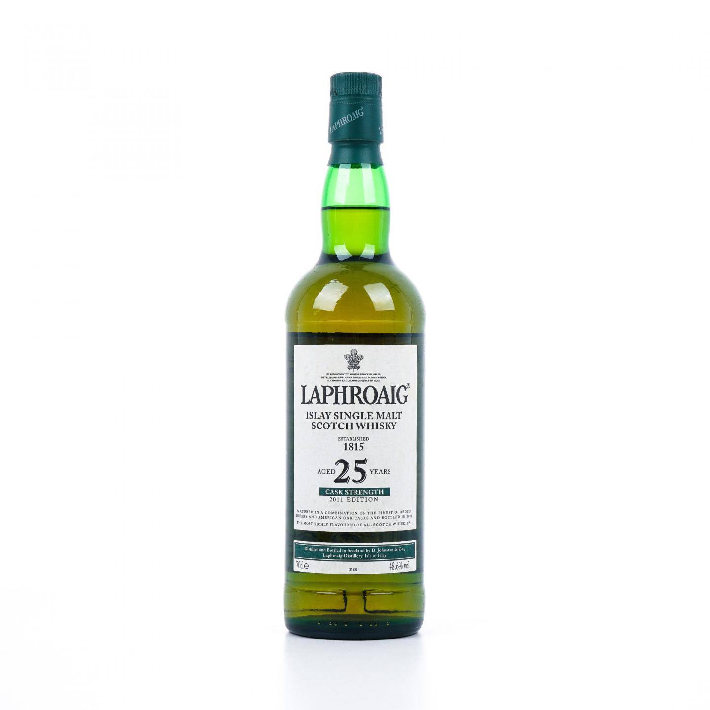 Laphroaig 拉弗格 25年 2011 桶强