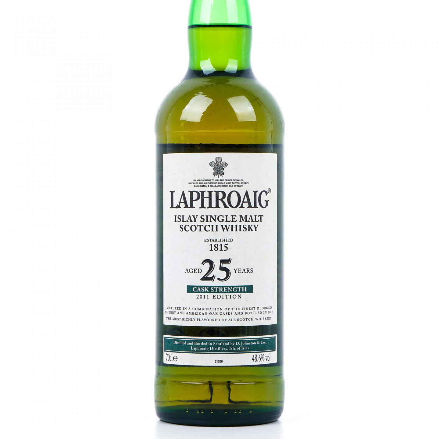 Laphroaig 拉弗格 25年 2011 桶强