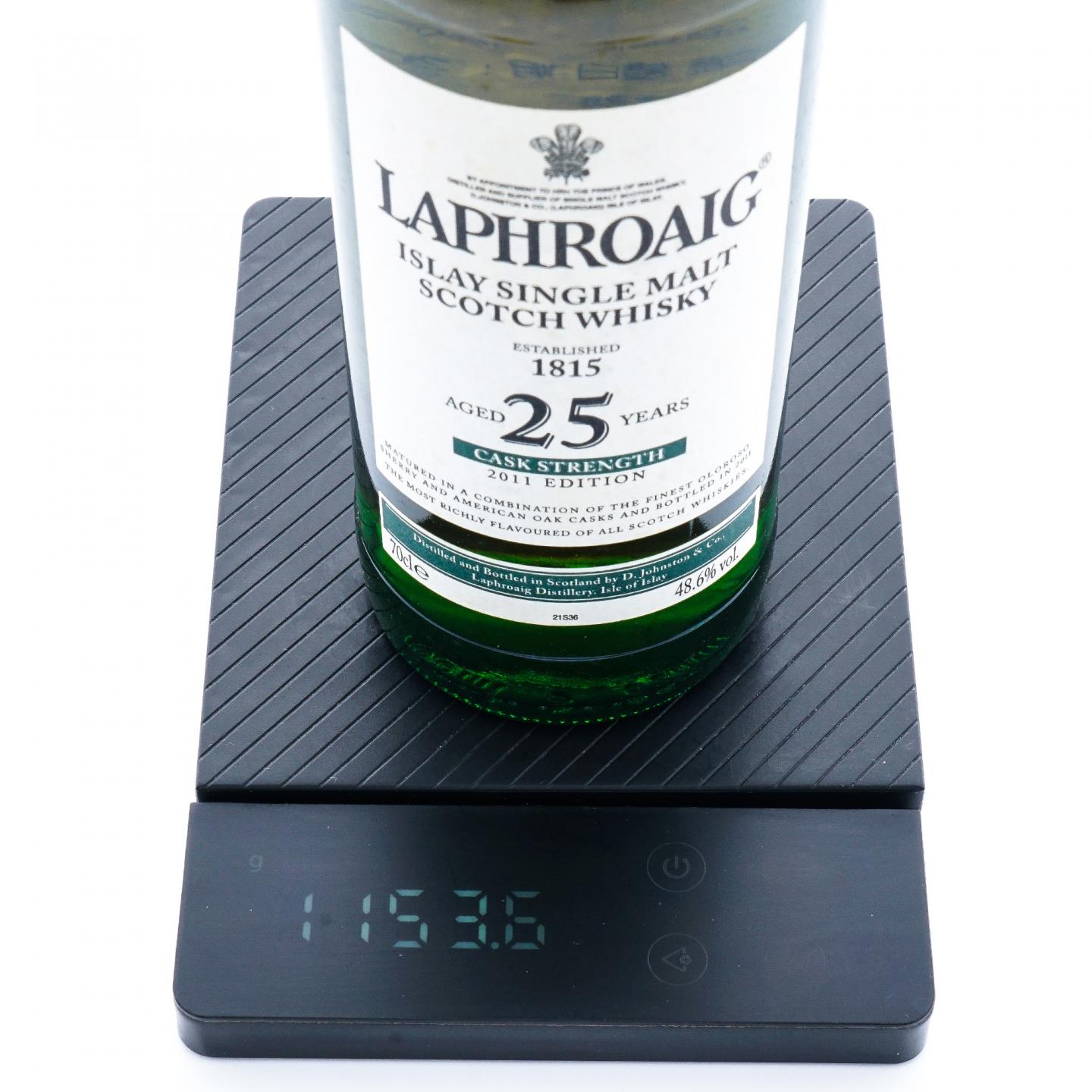 Laphroaig 拉弗格 25年 2011 桶强