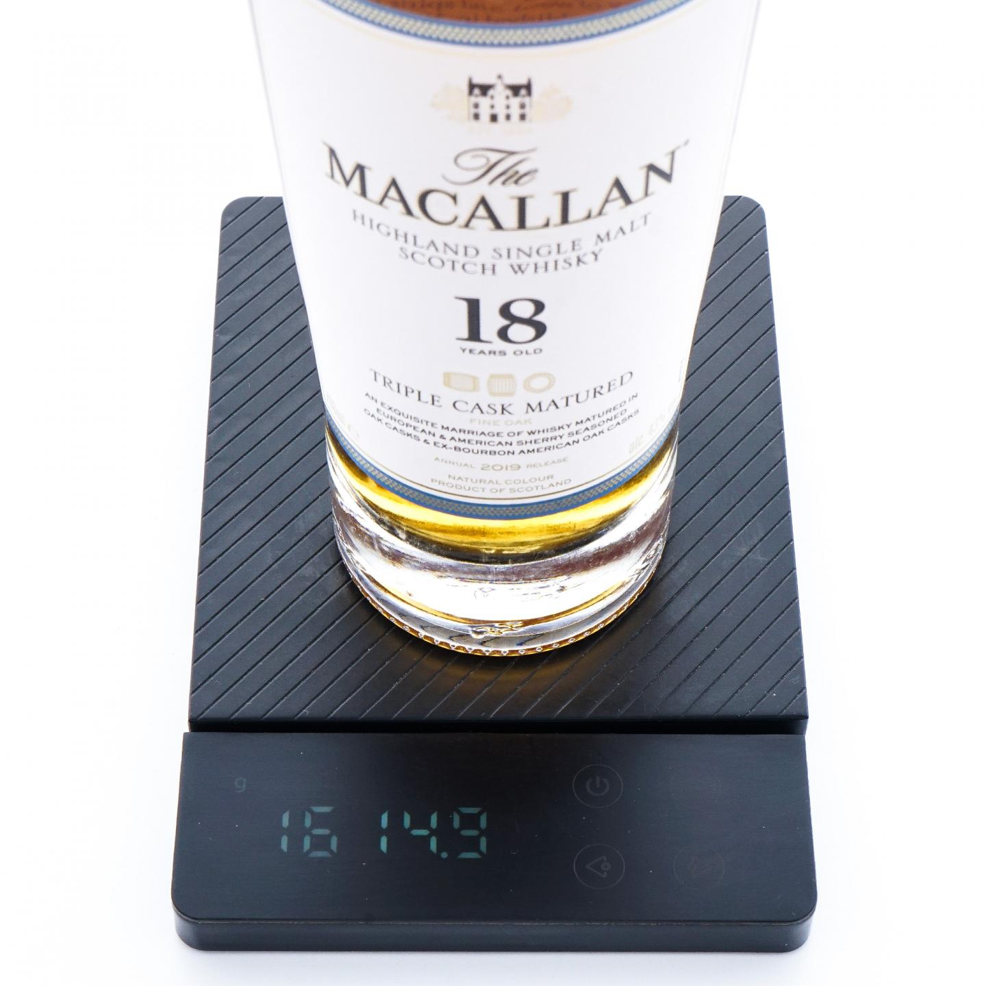 【附X光图】Macallan 麦卡伦 18年 2019 Triple Cask