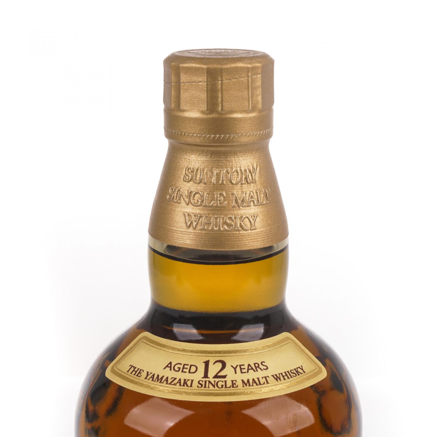 山崎 12年 Single Malt 金花盖 700ML