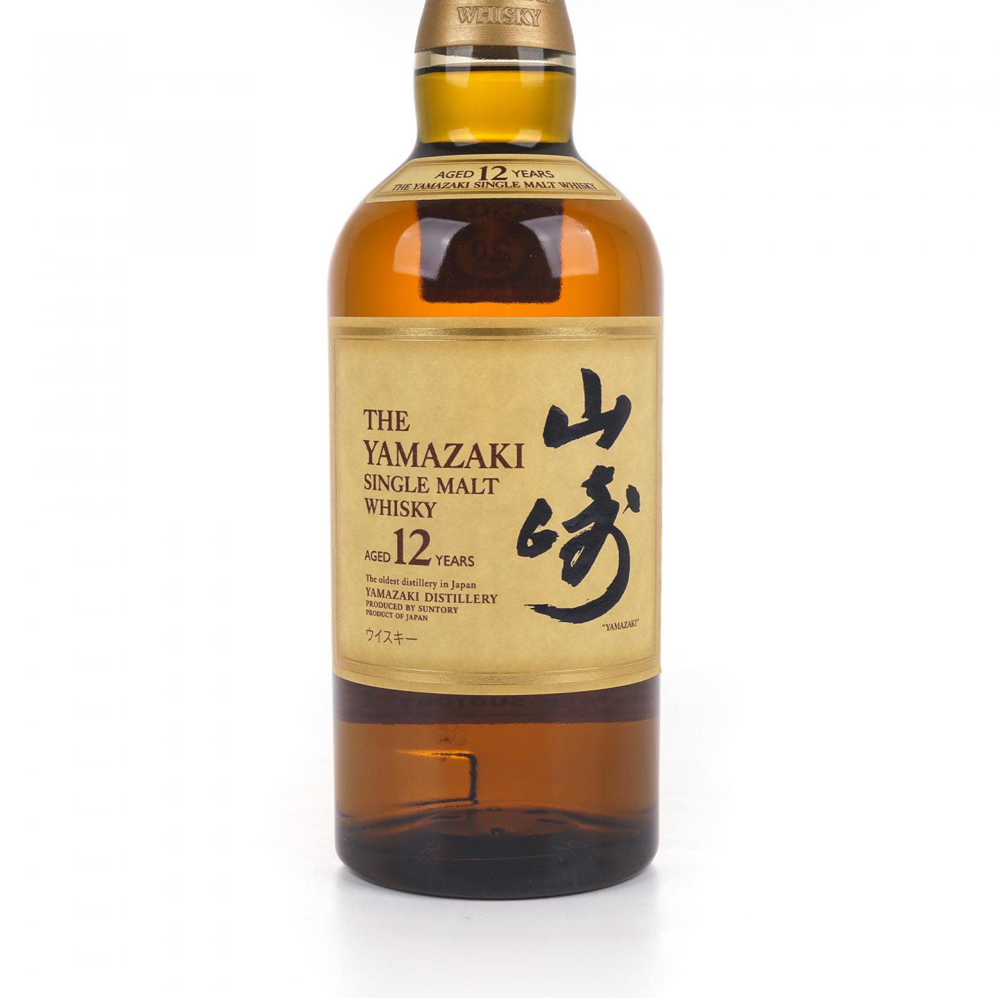 山崎 12年 Single Malt 金花盖 700ML