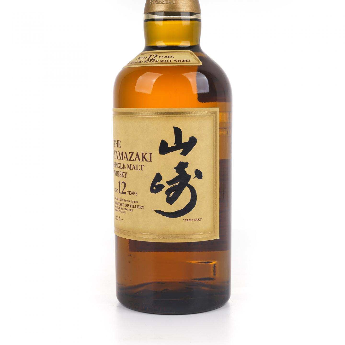 山崎 12年 Single Malt 金花盖 700ML