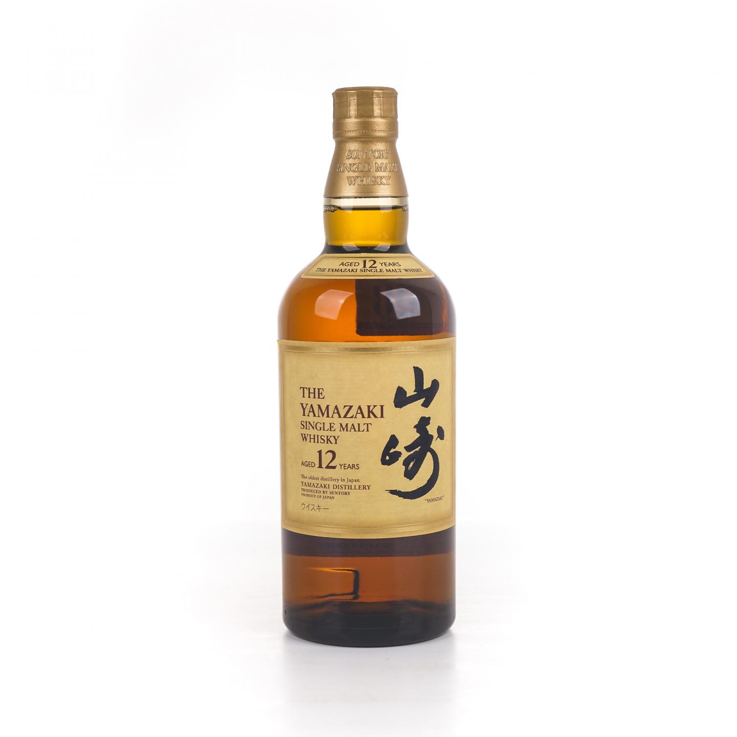 山崎 12年 Single Malt 金花盖 700ml
