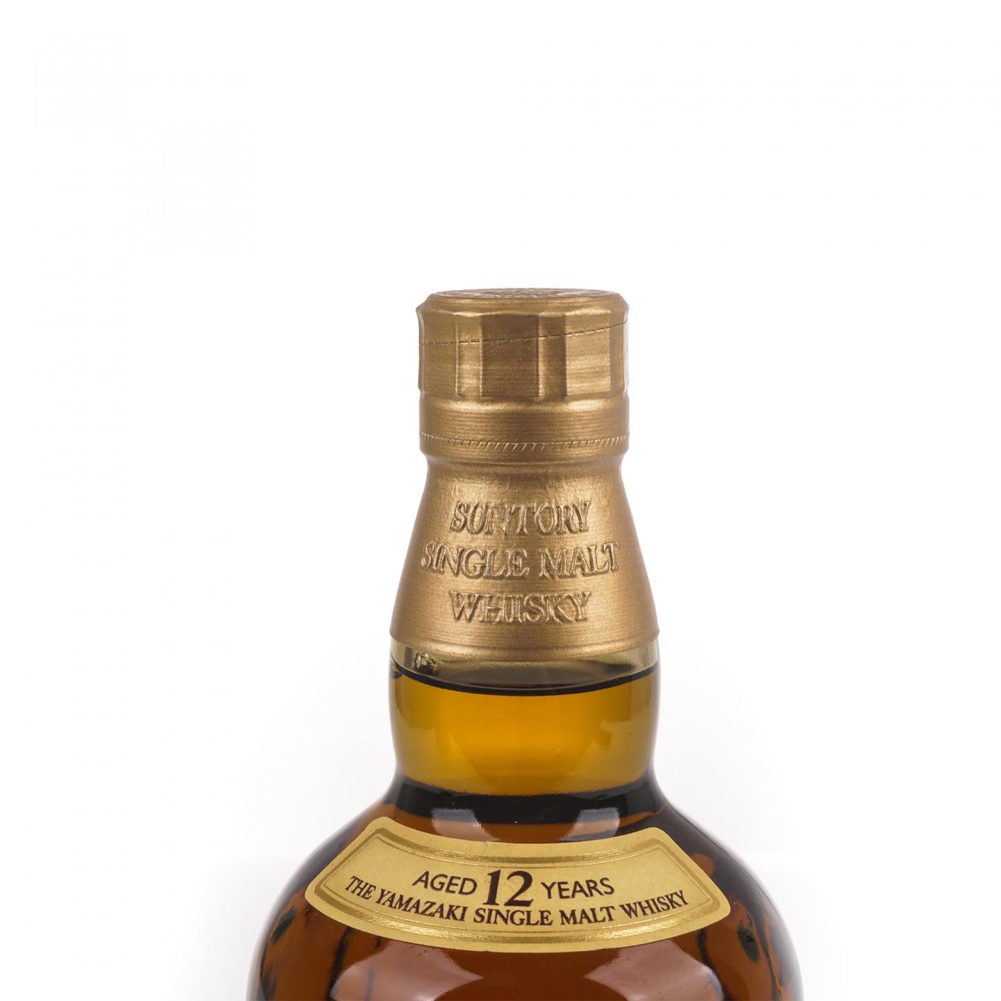 山崎 12年 Single Malt 金花盖 700ml