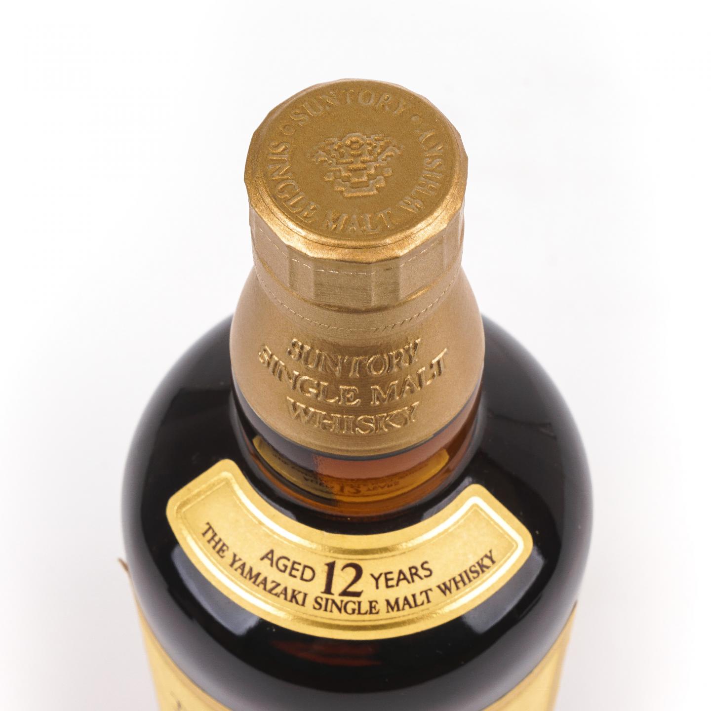 山崎 12年 Single Malt 金花盖 700ml