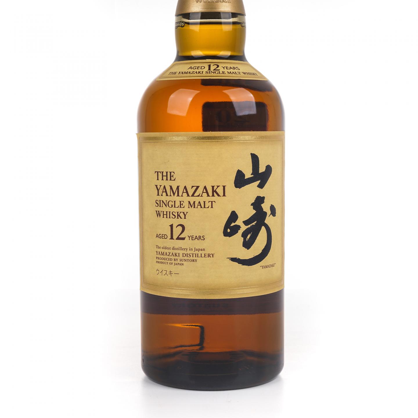 山崎 12年 Single Malt 金花盖 700ml