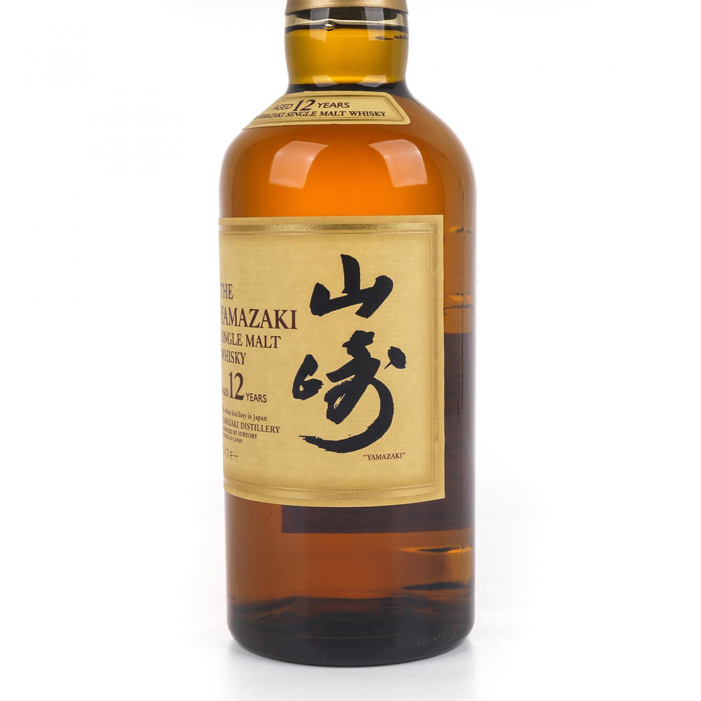 山崎 12年 Single Malt 金花盖 700ml