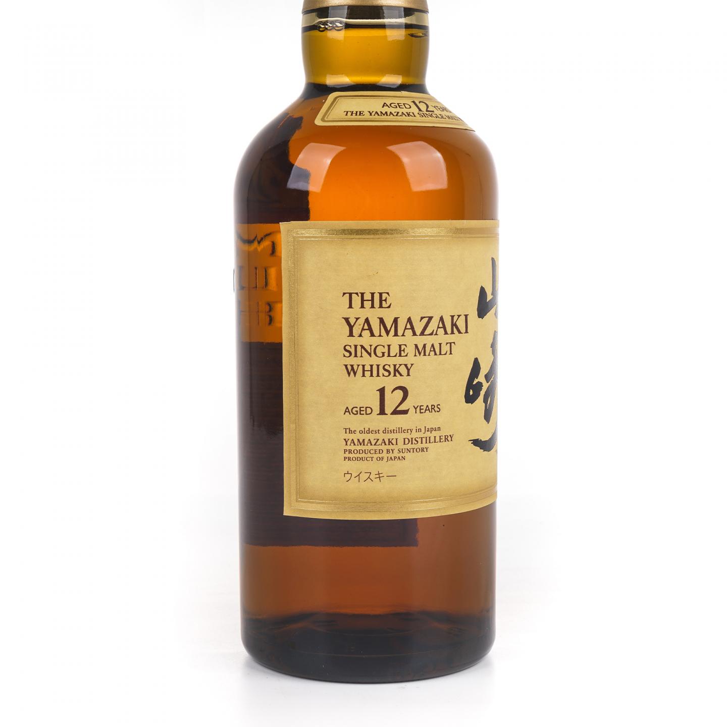 山崎 12年 Single Malt 金花盖 700ml
