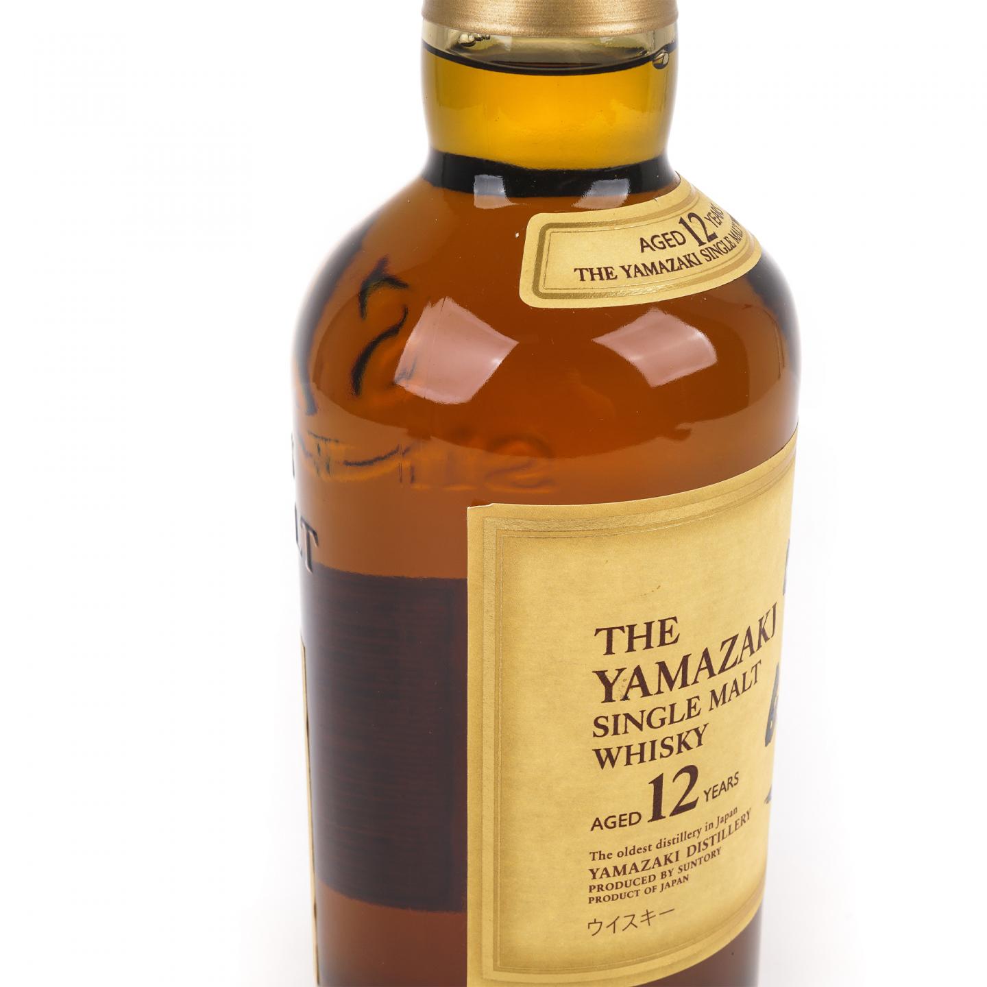 山崎 12年 Single Malt 金花盖 700ml