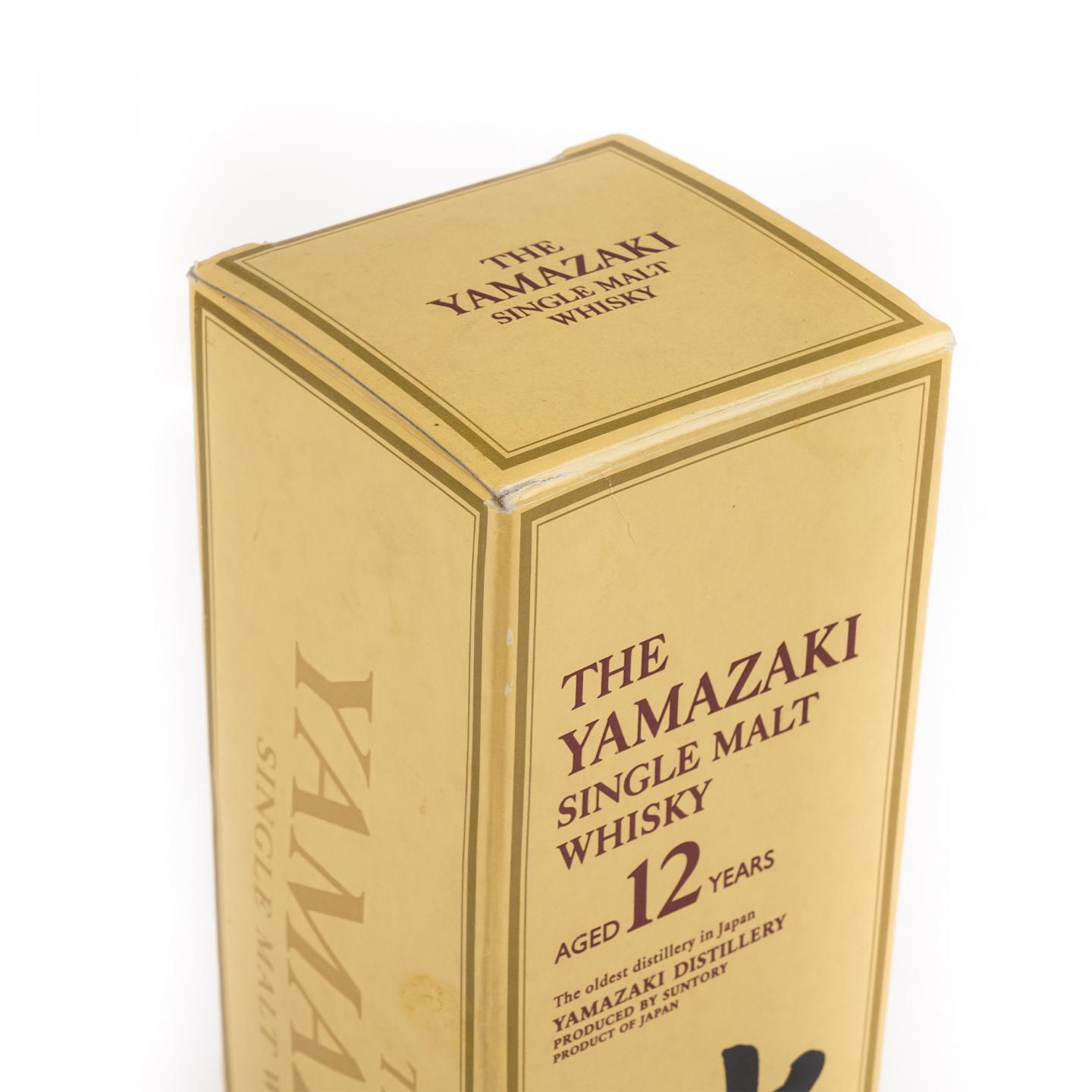 山崎 12年 Single Malt 金花盖 700ml