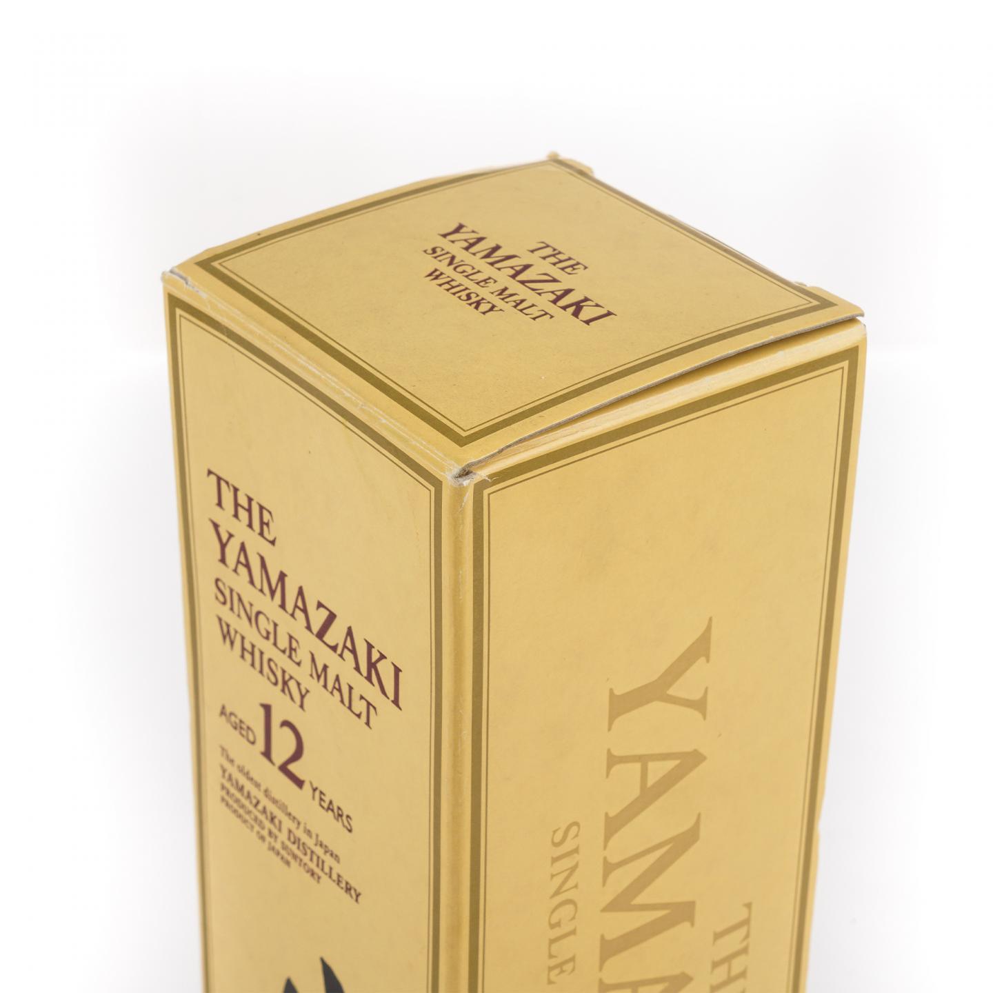 山崎 12年 Single Malt 金花盖 700ml