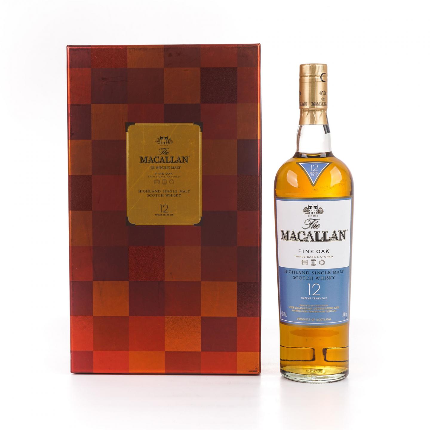 Macallan 麦卡伦 12年 Fine Oak 黄金三桶 礼盒