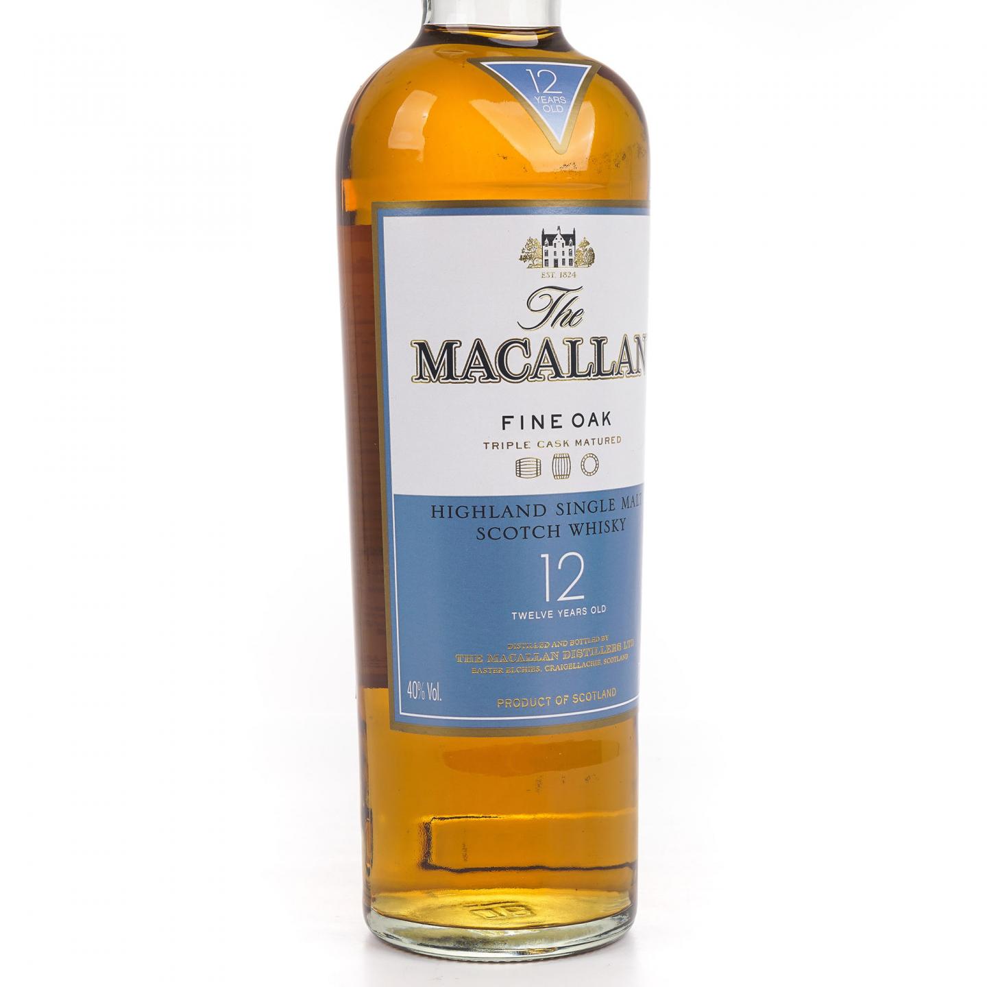Macallan 麦卡伦 12年 Fine Oak 黄金三桶 礼盒