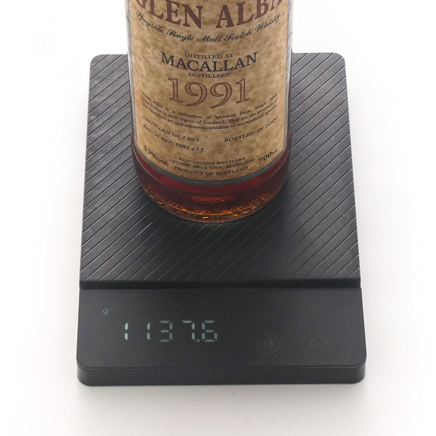 Macallan 麦卡伦 1991-2009 Glen Alba