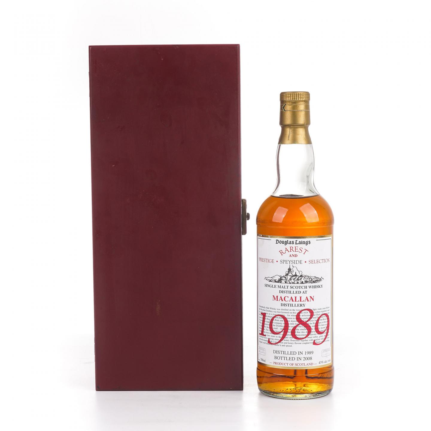 Macallan 麦卡伦 1989-2008 DL