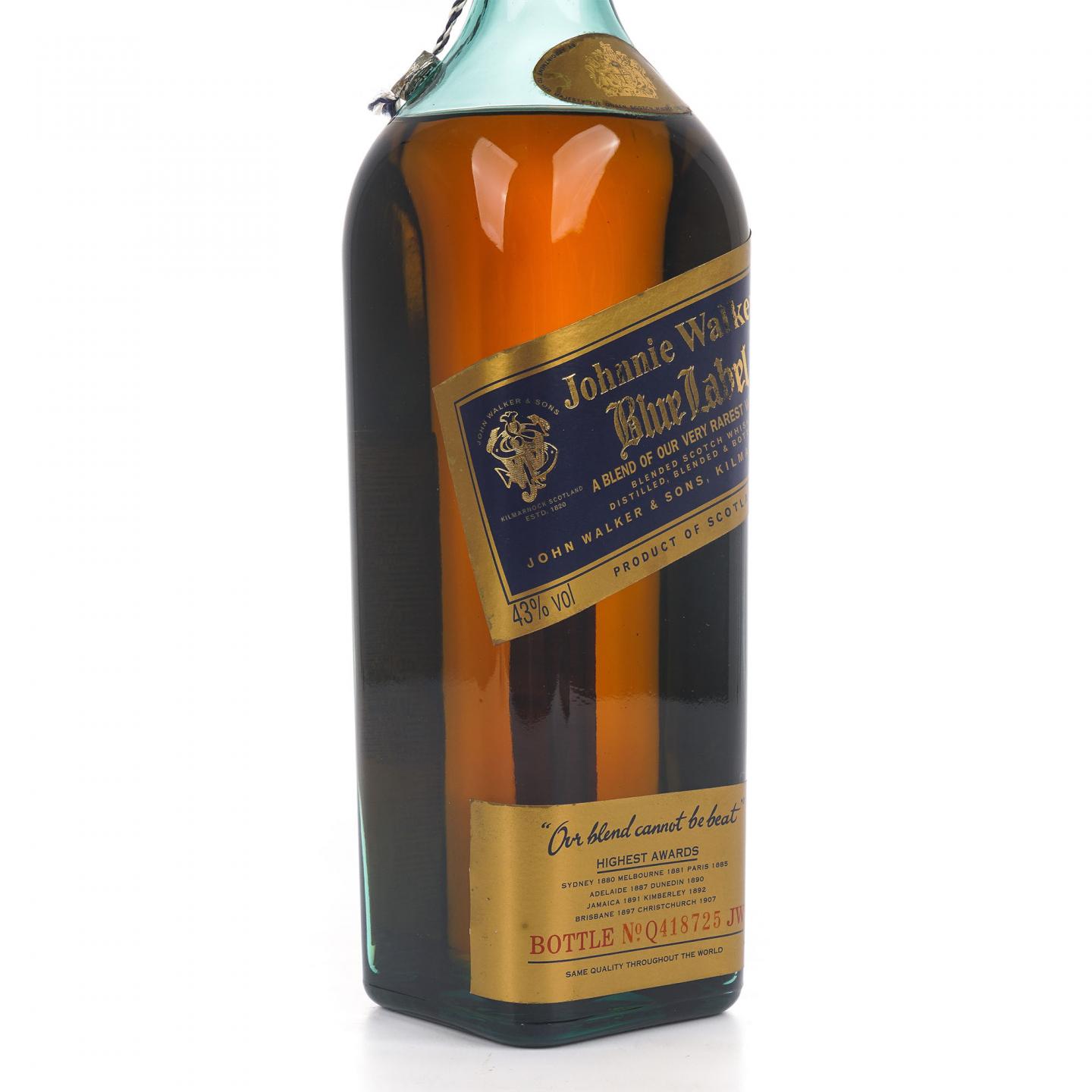 Johnnie walker 尊尼获加 蓝方 Highest Awards 调和 750ml