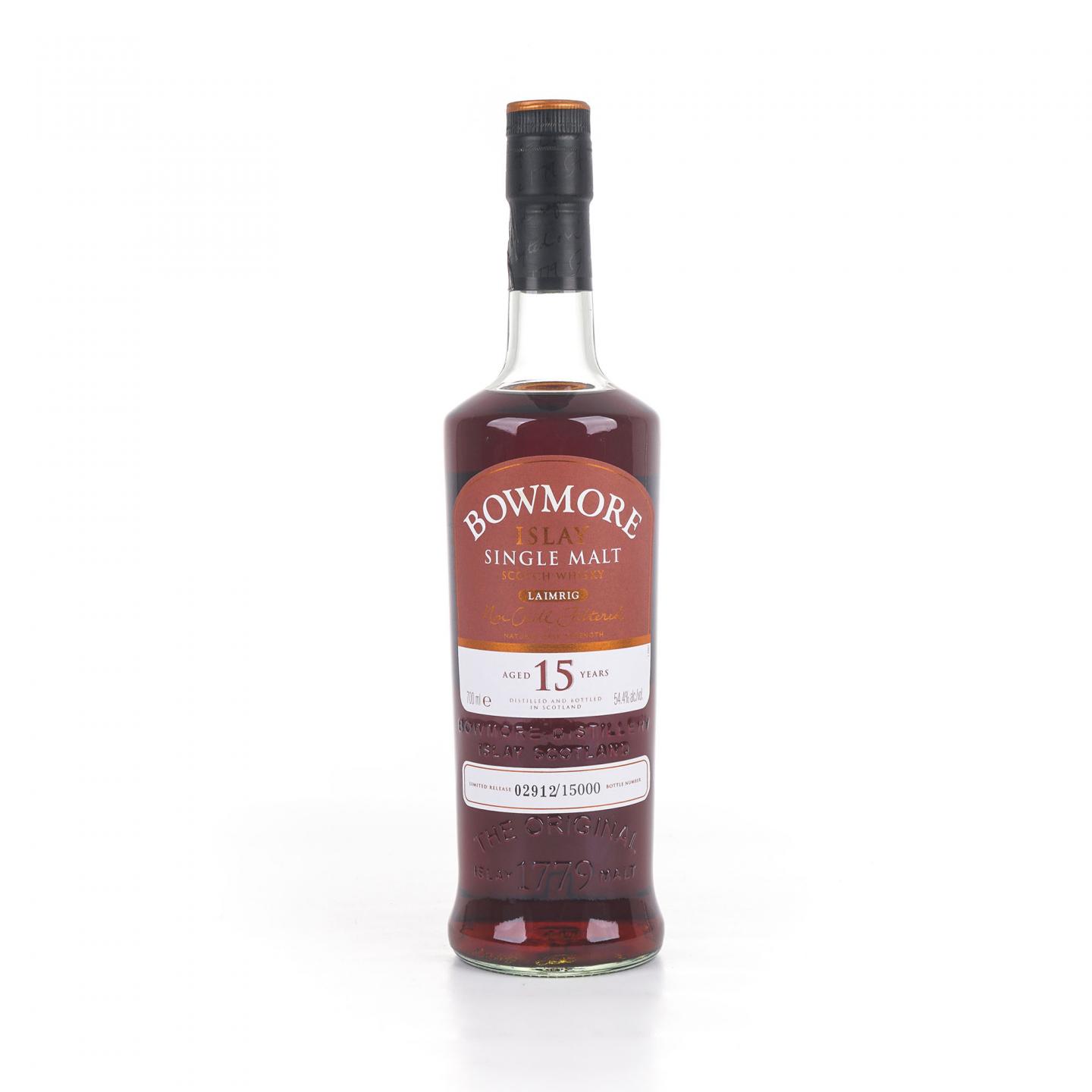 Bowmore 波摩 15年 Laimrig 第2版 雪莉桶后熟 桶强