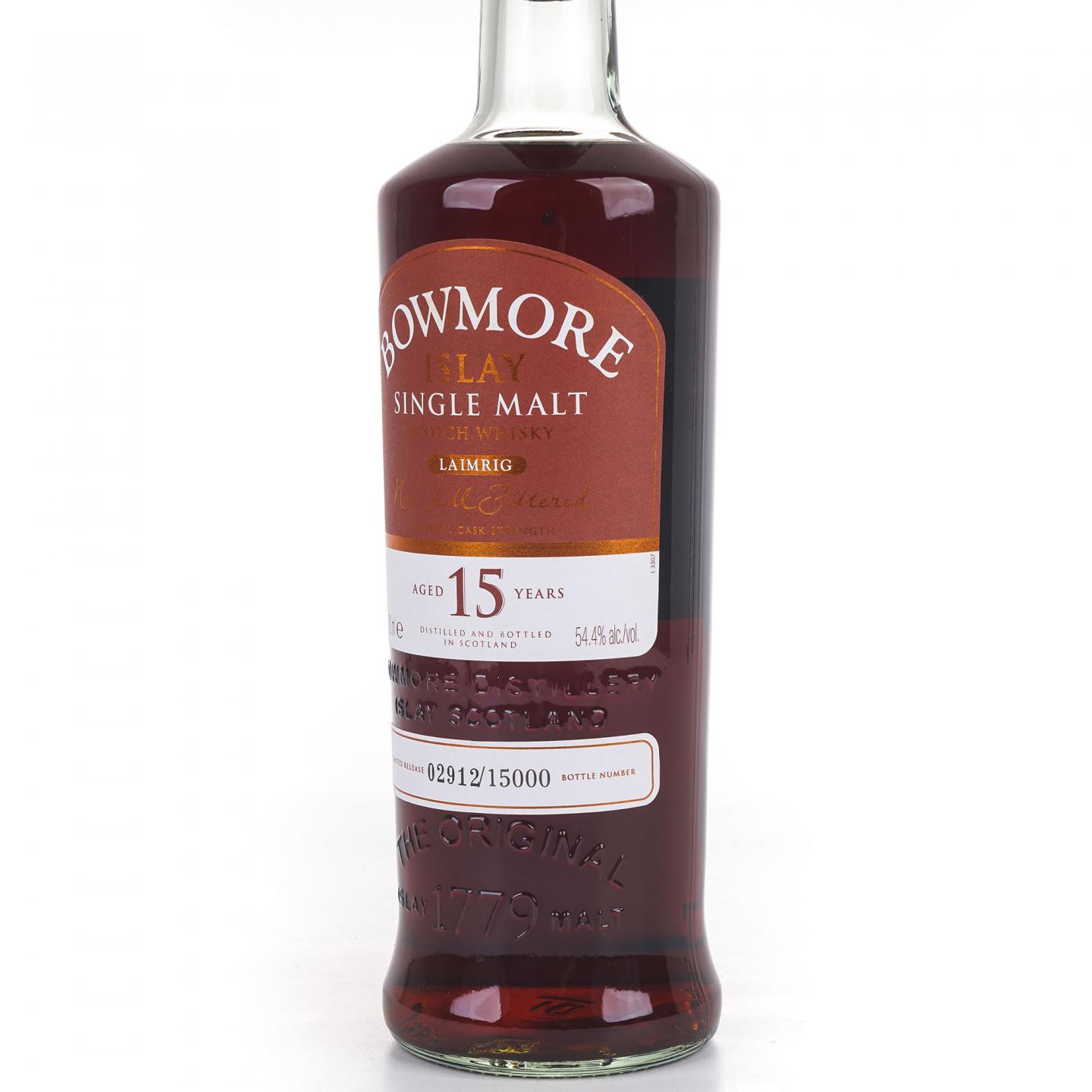 Bowmore 波摩 15年 Laimrig 第2版 雪莉桶后熟 桶强