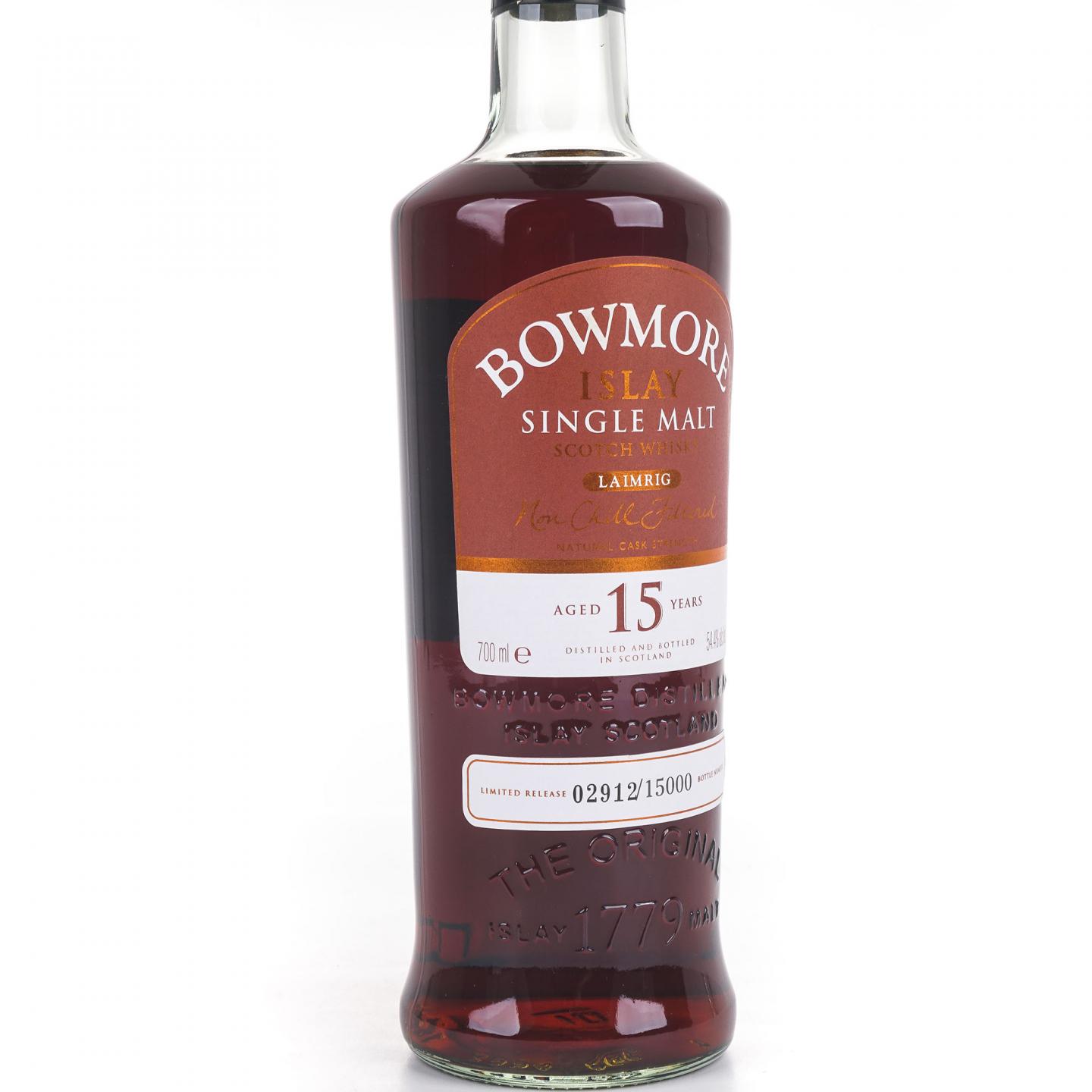 Bowmore 波摩 15年 Laimrig 第2版 雪莉桶后熟 桶强