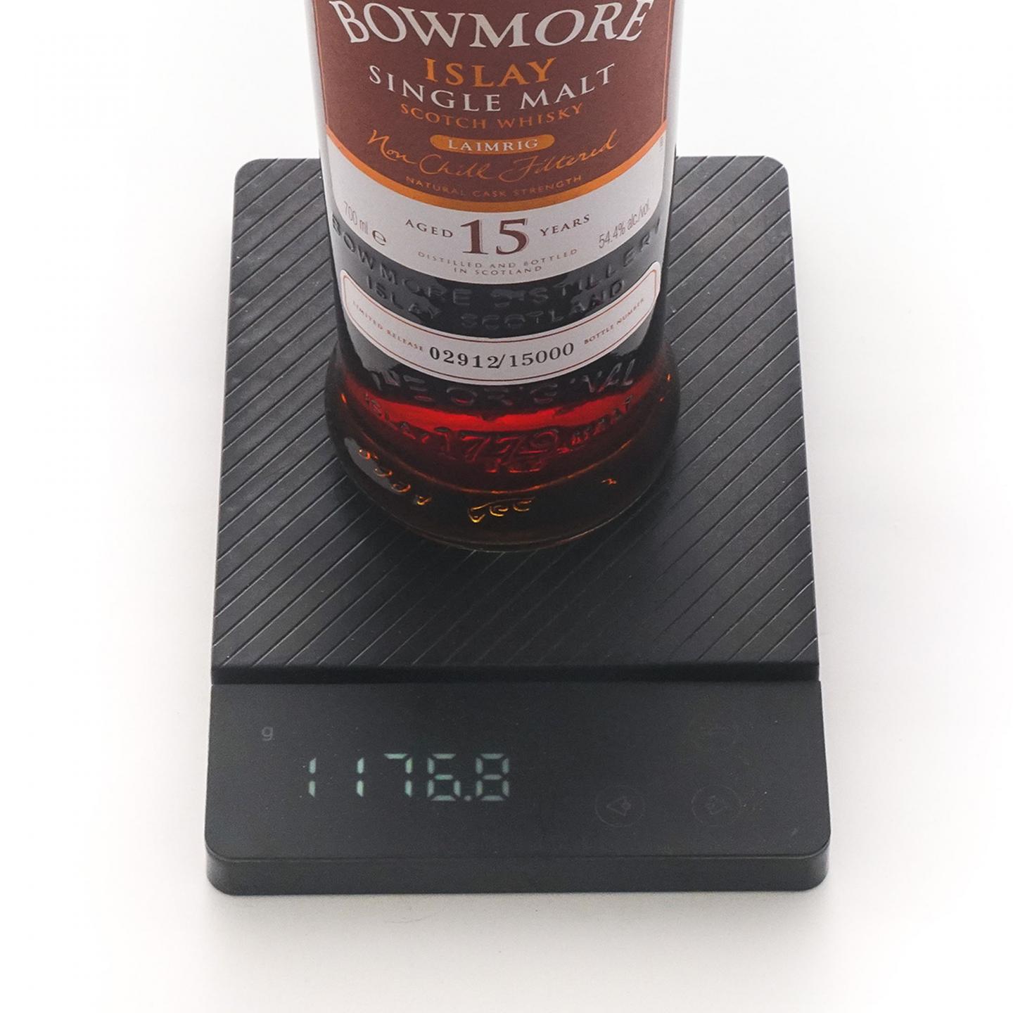 Bowmore 波摩 15年 Laimrig 第2版 雪莉桶后熟 桶强